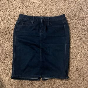 Gap Jean pencil skirt.